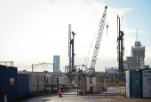 Construction continues on HS2 Curzon Street terminus in Birmingham