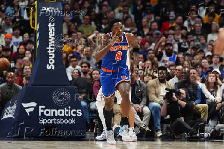 NBA: New York Knicks at Denver Nuggets