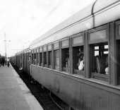 1958Trem na Estrada de Ferro Central