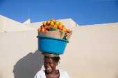 Vendedora de frutas em Maputo, Moambique