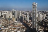 Vista area do Edificio Figueira Altos do Tatuap