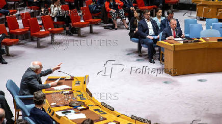 U.N. Security Council meets to address the situation in the Middle East at a ministerial level, in New York