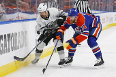 NHL: Stanley Cup Playoffs-Los Angeles Kings at Edmonton Oilers