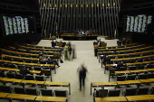 Plenrio da Cmara dos Deputados durante sesso no deliberativa