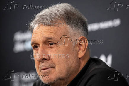 Inter Miami Head Coach Gerardo Tata Martino press conference in Fort Lauderdale