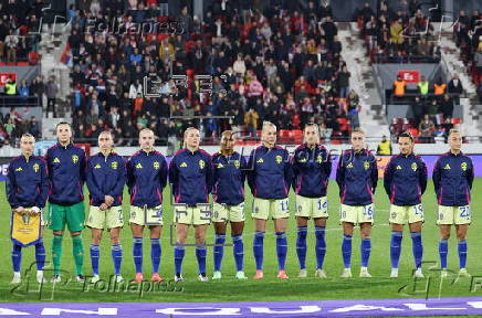 UEFA Women's EURO 2025 playoff - Serbia vs Sweden