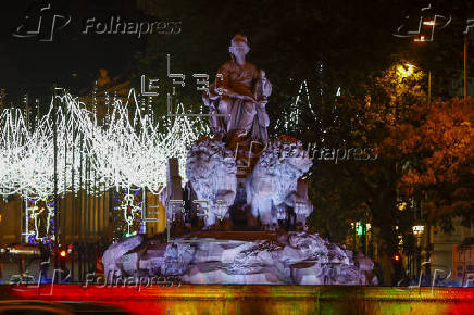 Encendido de las luces de Navidad en Madrid