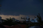 Alerta para temporal na cidade de So Paulo