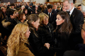 Memorial service for the victims of Valencia's floods