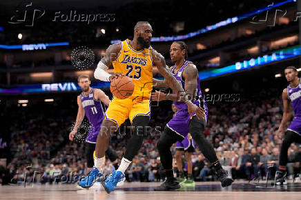 NBA: Los Angeles Lakers at Sacramento Kings