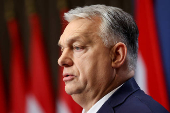 Hungarian Prime Minister Viktor Orban holds an international press conference in Budapest