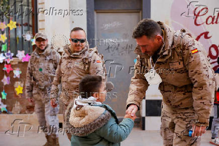 Christmas celebrations in Paiporta after floods