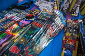 Fireworks on sale in Szczecin ahead of New Year's Eve