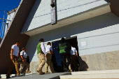 Funeral of Mexican immigration agent in Ciudad Juarez