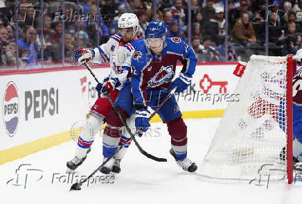 NHL: New York Rangers at Colorado Avalanche