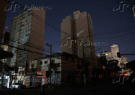 Imveis s escuras na regio da avenida Sumar, na zona oeste paulistana