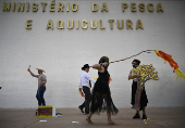 BRASILIA, MANIFESTACAO PELO CLIMA