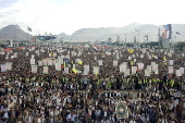 Anti-US and Israel protest in Sana'a