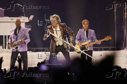 Concierto de Rod Stewart con su gira ?One Last Time? en Corua