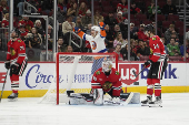 NHL: New York Islanders at Chicago Blackhawks