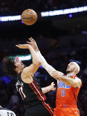 NBA: Oklahoma City Thunder at Miami Heat