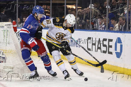 NHL: Boston Bruins at New York Rangers