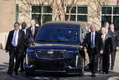 Funeral procession for former US president Jimmy Carter