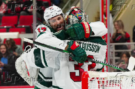 NHL: Minnesota Wild at Carolina Hurricanes