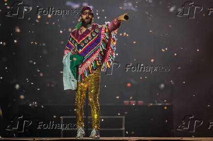 30 Seconds to Mars no palco Mundo no Rock In Rio 2017