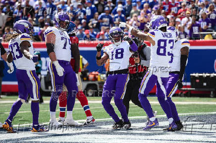 NFL: Minnesota Vikings at New York Giants