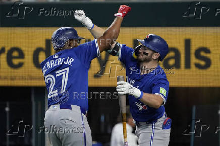 MLB: Toronto Blue Jays at Texas Rangers