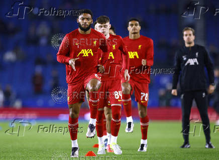 Carabao Cup - Round of 16 - Brighton & Hove Albion v Liverpool