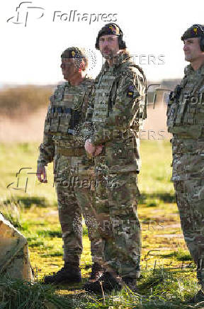 Prince of Wales visits Welsh Guards