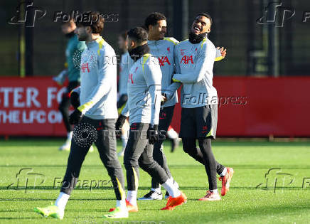 Champions League - Liverpool Training