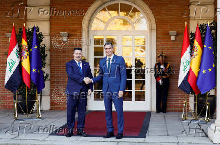 Spain's PM Sanchez and Iraqi PM al-Sudani meet in Madrid