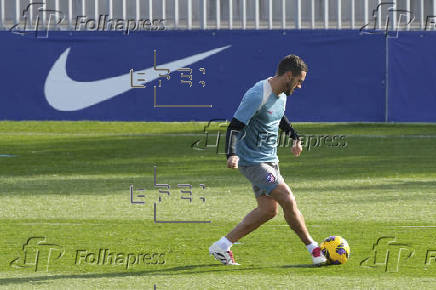 Entrenamiento del Atltico de Madrid