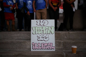 Demonstration against deportations, in Los Angeles