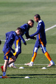 Entrenamiento del Real Madrid