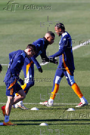 Entrenamiento del Real Madrid