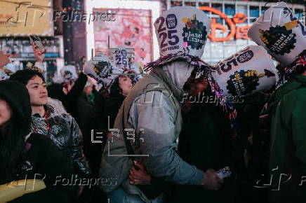 New York Times Square New Years Eve Celebration