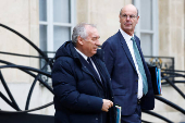 Weekly cabinet meeting at the Elysee Palace in Paris