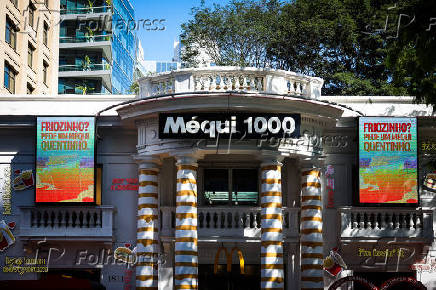 Loja do McDonalds na avenida Paulista, na regio central de So Paulo