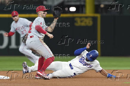 MLB: Los Angeles Angels at Texas Rangers