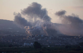 Smoke billows over southern Lebanon