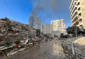 Aftermath of Israeli strikes on Beirut suburbs