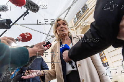 Opposition political parties representatives meet with French Prime Minister in Paris