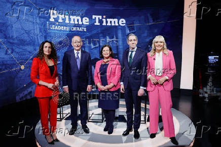 Final General Election 2024 leaders' debate, in Dublin