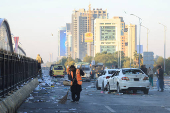 Aftermath of an anti-government rally by supporters of former Pakistani PM Khan's party PTI, in Islamabad