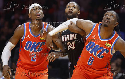 NBA: Oklahoma City Thunder at Miami Heat