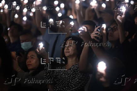 Christmas Eve candlelight service in Jakarta